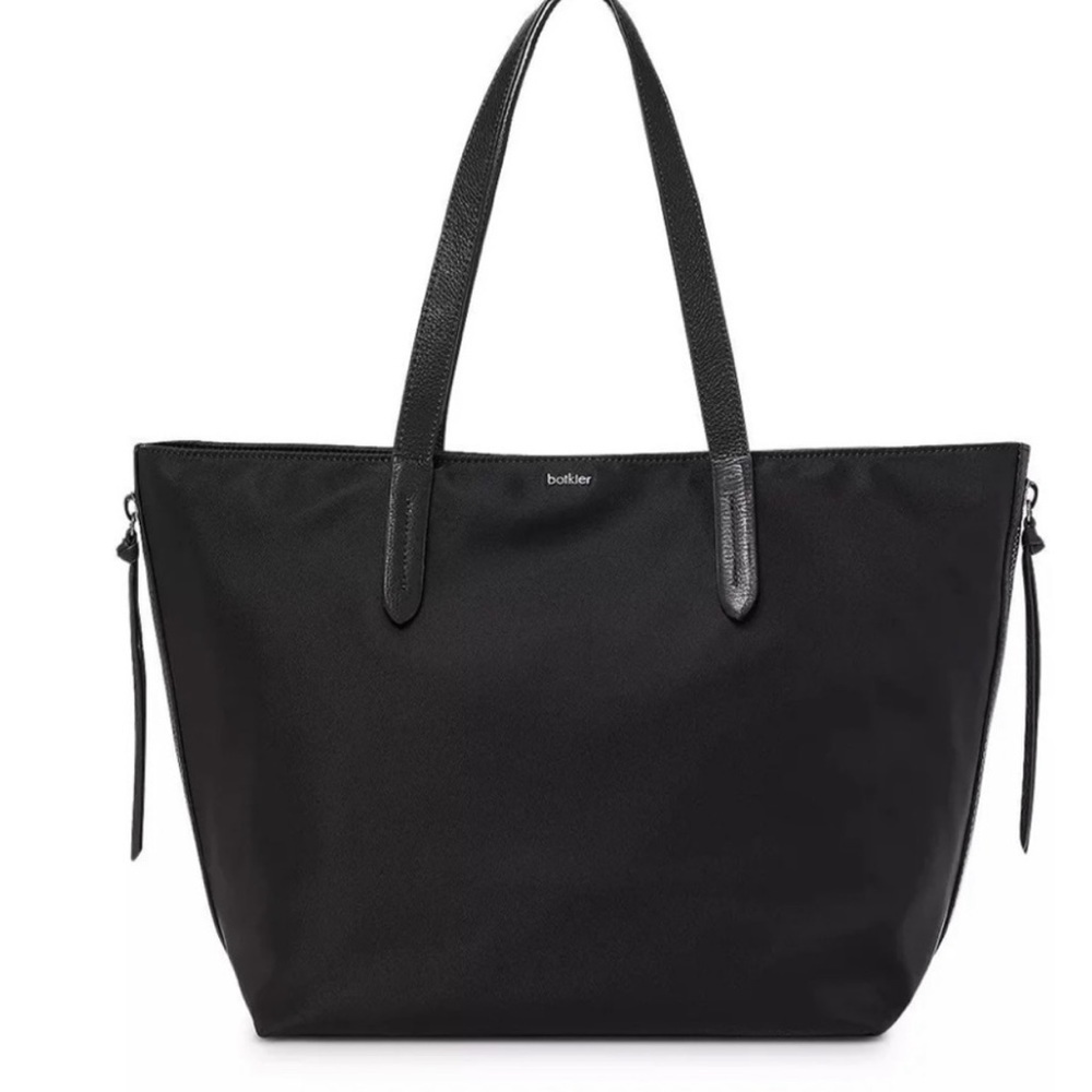 Botkier New York Bond light weight black nylon tote NWT
